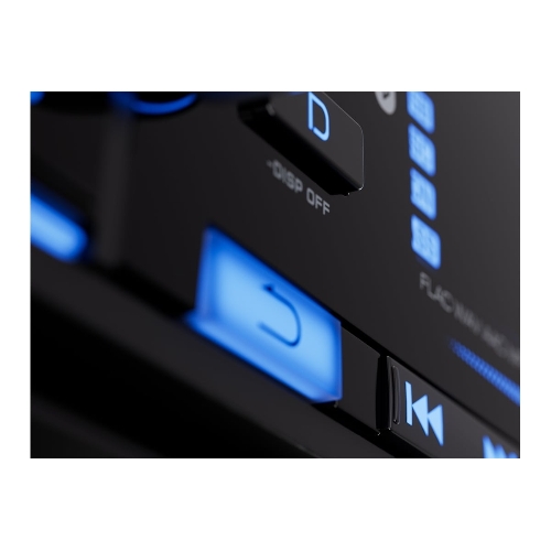 Автомагнитола AURA STORM-677DSP, 1 DIN, Bluetooth, USB Type-A, AUX, пульт ДУ