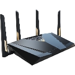 Маршрутизатор ASUS RT-BE88U, черный/желтый, 90IG08V0-MO3N0V