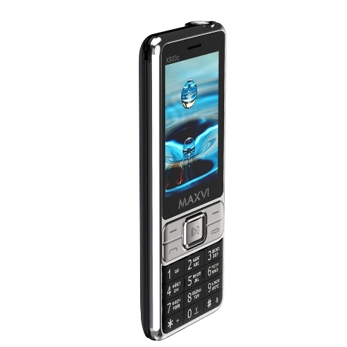 Мобильный телефон Maxvi X900c черный