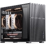 Корпус без блока питания JONSBO D31 MESH Black MATX без БП, боковая панель из закаленного стекла, mini-ITX, micro-ATX, черный