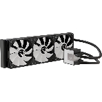 Кулер с водяным охлаждением Formula V Line ICE JET GLOW 360 BK, 360мм, 3x120мм, ARGB fans, LGA115X/1200/1700/1851, AM4/AM5