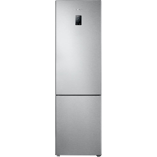 Холодильник Samsung RB37A5200SA серебристый двухкамерный 269/118 л морозилка снизу