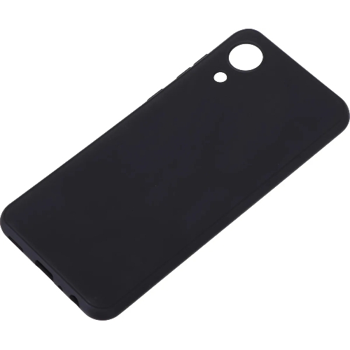 Чехол (клип-кейс) BoraSCO Silicone Case для Samsung Galaxy A03 Core черный (матовый)
