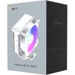 Кулер для процессора Ocypus Gaммa A40 WH ARGB Digital, 100мм ARGB FAN, Top Display Panel, 4 HEAT PIPES, 4-PIN PWM, 600-2400 RPM, 29.5DBA, HYDRO BEARING, LGA115X/1200/1700/18XX, AM4/AM5