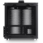 Компьютерный корпус JONSBO Computer Case C6Handle black hang-in version черный, Mini-Tower, материнская плата mATX, без БП, прозрачная боковая панель