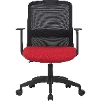 Кресло Cactus CS-MC333-BKRD черный, сетка