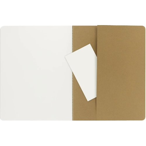 Блокнот Moleskine CAHIER JOURNAL QP423 XLarge 190х250 мм, обложка картон, 120 страниц, нелинованный, бежевый (3 шт)