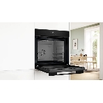 Электрический духовой шкаф Bosch HJG852YB0T Serie 6, 60 см, 66 л, черный,сенсорное управление, 8 режимов+AutoPilot 30(30 автоматических программ), LCD-дисплей, галогенное освещение, самоочистка EcoClean,Soft Open and Soft Close door,телескопические направляющие на 2 уровнях
