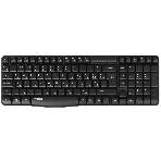 Комплект клавиатура+мышь Rapoo X1800S беспроводной, USB, 1000 DPI, чёрный