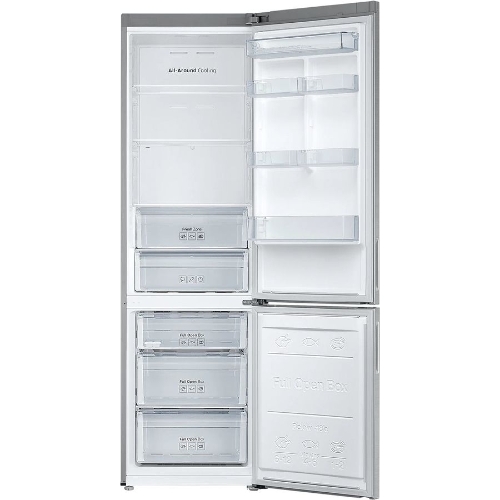 Холодильник Samsung RB37A5200SA серебристый двухкамерный 269/118 л морозилка снизу