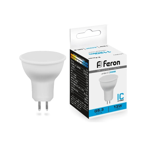 Лампа светодиодная Feron LB-960 (38190) 13 вт 230в G5.3 дневной