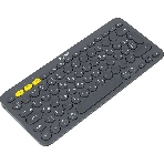 Клавиатура беспроводная Logitech K380, Bluetooth, темно-серый