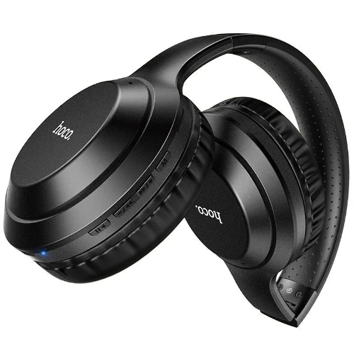 Беспроводные/проводные наушники HOCO W30 FUN MOVE черный, накладные, Bluetooth + проводной, до 8 ч.