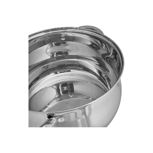 Кастрюля WEBBER BE-351/2 1,9 л, 16 см, из нержавеющей стали со стеклянной крышкой