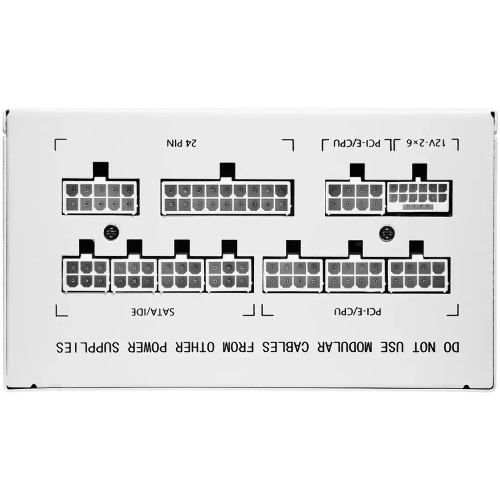 Блок питания Bloody BD-PS750G, 750Вт, 80 PLUS Gold, 120мм, белый