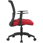 Кресло Cactus CS-MC333-BKRD черный, сетка