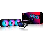 Система жидкостного охлаждения ASUS ROG STRIX LC III 360 ARGb LCD 90RC00W1-M0UAY0 черный 120мм алюминий+медь 2200rpm 36db 4-pin