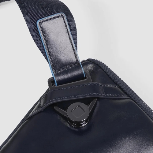 Сумка Piquadro Blue Square CA6897B2/BLU2 темно-синяя натур.кожа