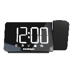 Радиобудильник SoundMax SM-1539(черный с белым)