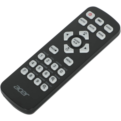 Проектор Acer X1128H, DLP, SVGA, 4800 Lm, 20000:1, EMEA, 2.7 Kg, EURO Power