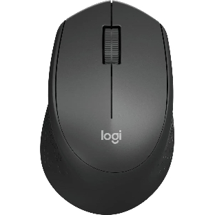 Мышь беспроводная Logitech M280 черный, 1000 dpi, радиоканал, USB, кнопки - 3