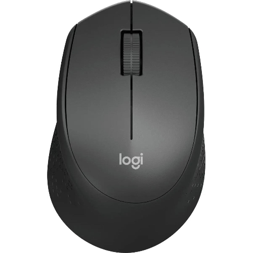 Мышь беспроводная Logitech M280 черный, 1000 dpi, радиоканал, USB, кнопки - 3