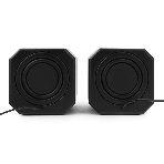 Акустическая система 2.0 Gembird SPK-405, пассив. излучатели, черный, 5 Вт, рег. громкости USB-питание