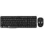 Комплект клавиатура+мышь Rapoo X1800S беспроводной, USB, 1000 DPI, чёрный