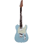 Электрогитара SCHECTER NICK JOHNSTON PT A.FROST - электрогитара 6-струнная. 22 лада, корпус: ольха, гриф: запеченый клен, накладка: черное дерево, на болтах, звукосниматели: Schecter Diamond Nick Johnston Single Coil и Diamond PT-S, громкость/тон (Push-P