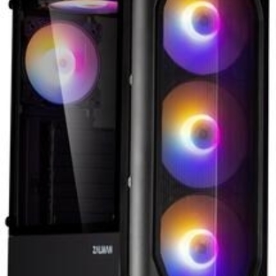 Компьютерный корпус MidiTower Zalman N4 black (ATX,Window, 6xRGb fan, USB 2.0 x2, USB 3.0x1, без БП) (N4 rev.1)