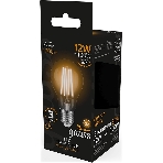 Лампа светодиодная Gauss Filament 102902112 12Вт цок.: E27 груша 185B св. свеч. белый теп. грушевидная (упак.: 10 шт)