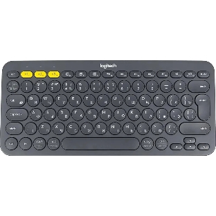Клавиатура беспроводная Logitech K380, Bluetooth, темно-серый