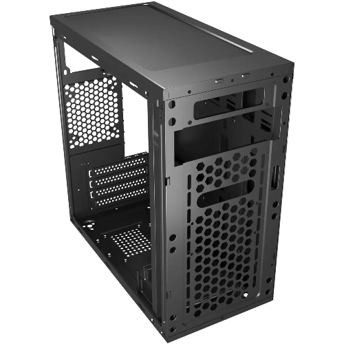Компьютерный корпус Digma DCC-MN306 черный без БП mATX 1x80мм 1x92мм 2x120мм 2xUSB 2.0 1xUSB 3.0 audio