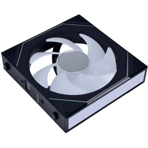 Вентилятор для корпуса Lian-Li Uni Fan SL-INF Wireless 120 ARGB 120х124.5x28 черный 4-pin 29.2дБ (упак.:3шт) (G99.12SLIN1W3B.R0) Ret