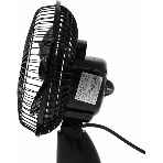 Вентилятор Energy EN-0603 чёрный, настольный, 15 Вт, 2 скорости, 15 см