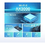 Роутер беспроводной TP-Link Archer AX55 AX3000 10/100/1000BASE-TX черный