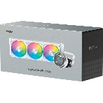 Система охлаждения Ocypus Sigma L36 WH ARGB, 360мм, LCD Pump 2.4