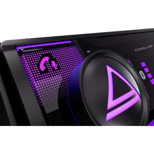 Автомагнитола AURA STORM-677DSP, 1 DIN, Bluetooth, USB Type-A, AUX, пульт ДУ