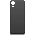 Чехол (клип-кейс) BoraSCO Silicone Case для Samsung Galaxy A03 Core черный (матовый)