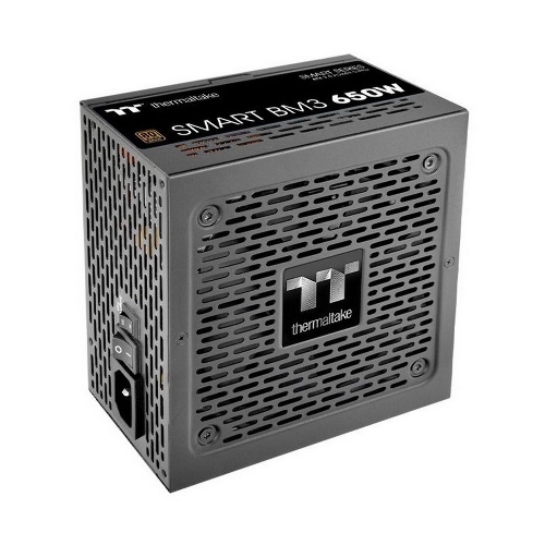 Блок питания Thermaltake Smart BM3 (PS-SPD-0650MNFABE-3), 650Вт, 80 PLUS Bronze, 120мм, модульный, черный
