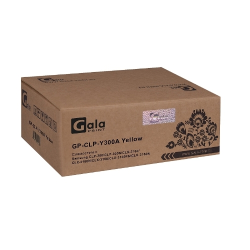 Картридж лазерный GalaPrint GP-CLP-Y300A желтый (1000 стр) для Samsung CLP-300/CLP-300N/CLX-2160/CLX-2160N/CLX-3160/CLX-3160FN/CLX-3160N