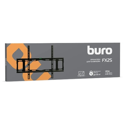 Кронштейн для телевизора Buro FX2S черный 40