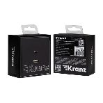 Розетка Kranz STRONG USB-A+Type-C 3А с функцией быстрой зарядки антрацит