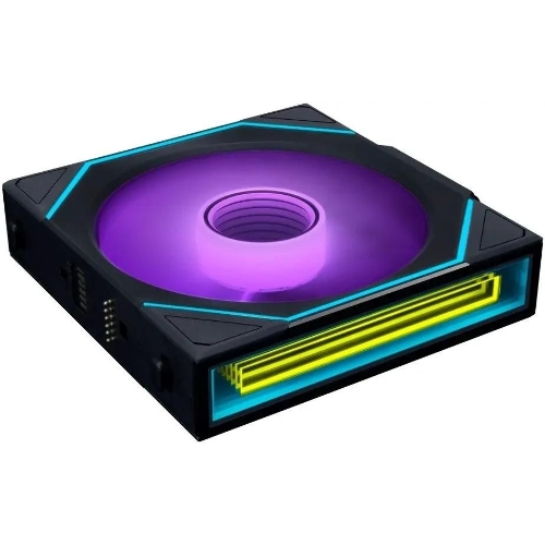 Вентилятор для корпуса Lian-Li Uni Fan SL-INF Wireless 120 ARGB 120х124.5x28 черный 4-pin 29.2дБ (упак.:3шт) (G99.12SLIN1W3B.R0) Ret