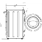 Стиральная машина Atlant 80С1214-С-01 белый, загрузка фронтальная 8 кг, 1200 об/мин, класс: А+++