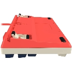 Клавиатура проводная A4Tech Bloody AT87 Proxy Boom USB бежевый/красный