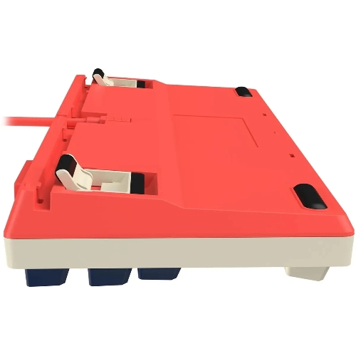Клавиатура проводная A4Tech Bloody AT87 Proxy Boom USB бежевый/красный