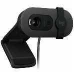 Веб-камера Logitech Brio 105 1920x1080, 30 кадр/с, USB Type-A, микрофон (шумоподавление), шторка приватности, автоосвещение, универсальное крепление