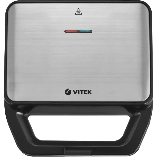 Вафельница Vitek VT-2626 850Вт черный/серебристый