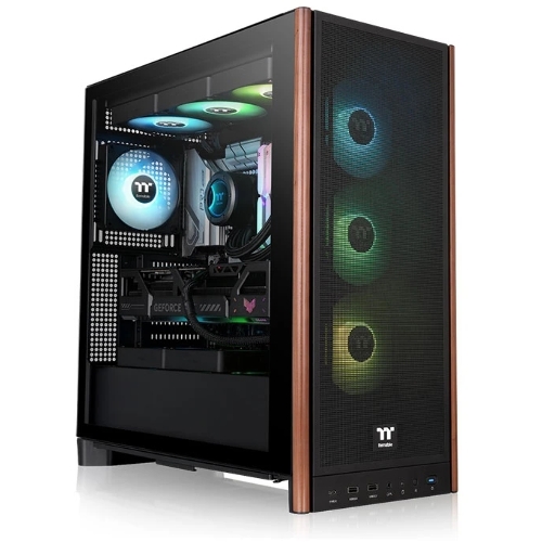 Корпус Thermaltake S370 WS, Midi-Tower, чёрный, 4 x 120 мм